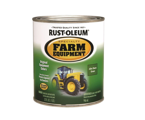 Rust-Oleum 280108 Specialty Farm & Implement Paint, JD Green, 1 Qt