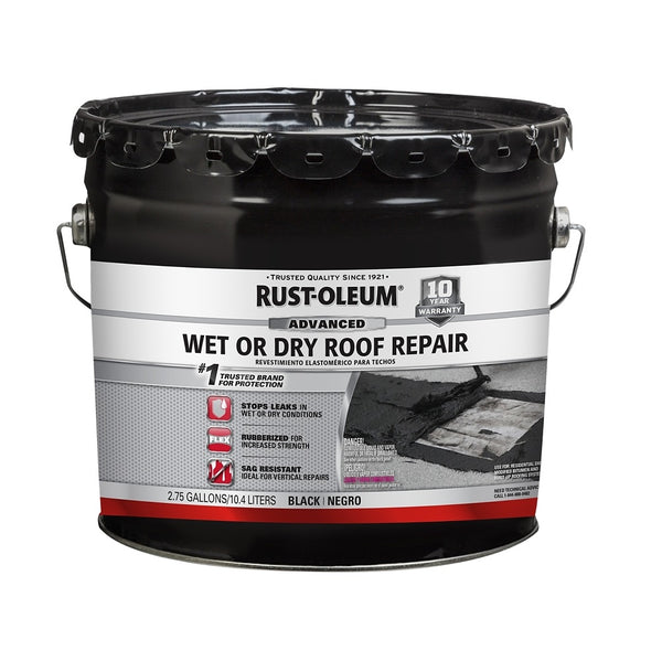 Rust-Oleum 347431 Wet Roof Repair, 2.75 Gallon