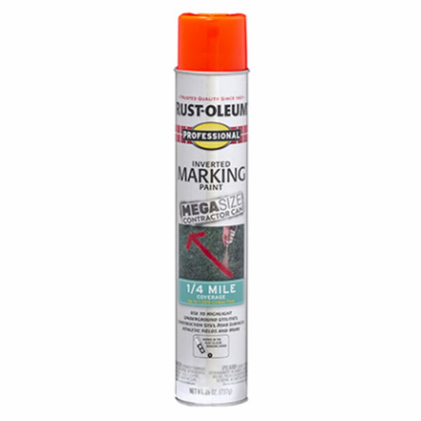 Rust-Oleum 350994 Professional Mega Marking Spray Paint, 26 Oz