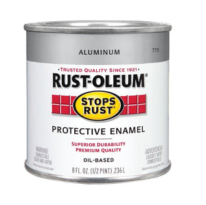 Rust-Oleum 7715-730 Stops Rust Protective Enamel, 0.50 Pint