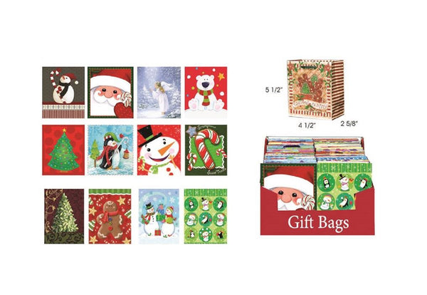 Santas Forest 69603 Small Gift Bag, Multicolor, Paper