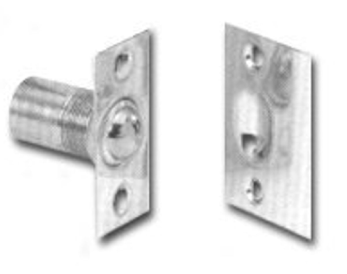 Schlage 347B15 Satin Nickel Ball Catch, 2-1/8" x 1"