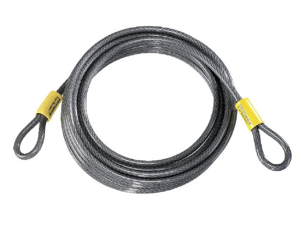 Schlage 999270 Kryptonite Flex Steel Cable, 30 Feet