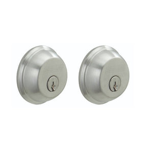 Schlage B62CSV626 Double Cylinder Deadbolt, Satin Chrome