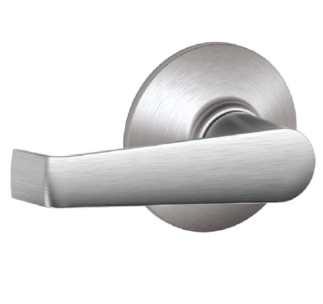 Schlage F10CSVELA626 Elan Design Passage Lockset Lever, Satin Chrome