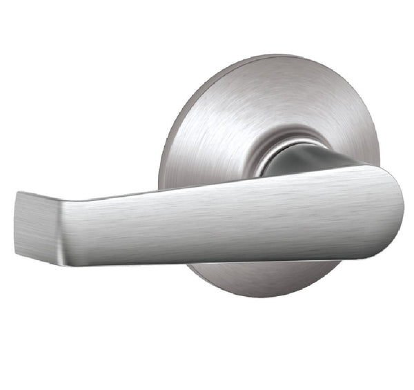 Schlage F10CSVELA626 Elan Design Passage Lockset Lever, Satin Chrome