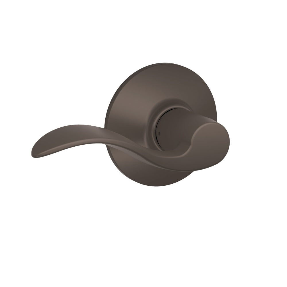 Schlage F10VACC613 Accent Series Door Lever, Oil-Rubbed Bronze