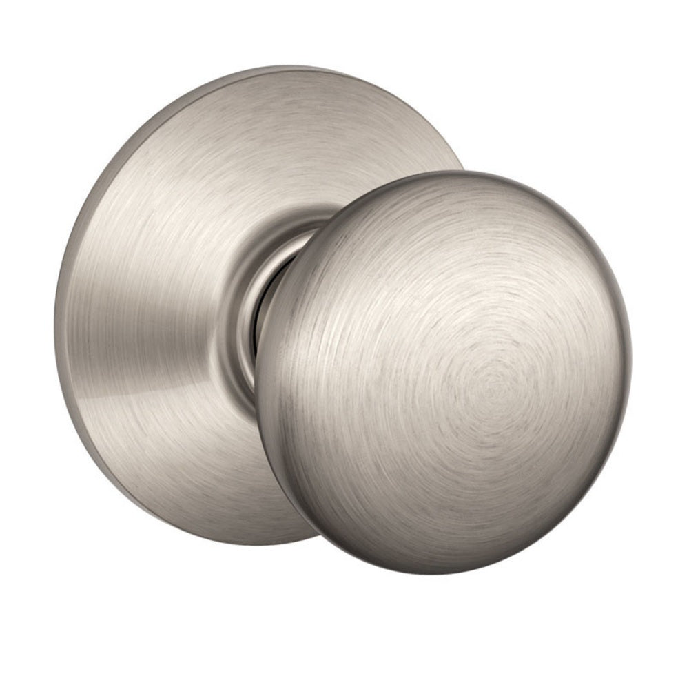 Schlage F10VPLY619 Plymouth Passage Lockset, Satin Nickel