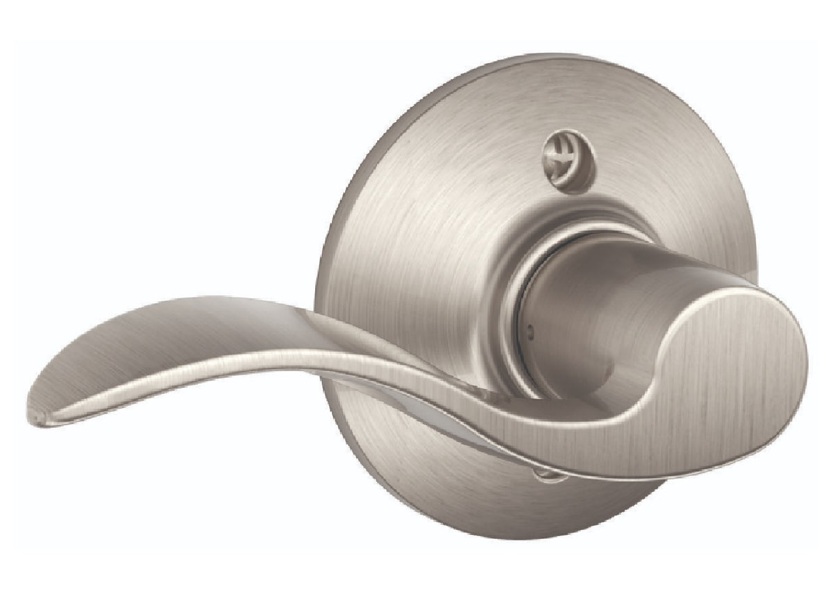 Schlage F170ACC619LH Dummy Lever 2 Left Handed, Satin Nickel