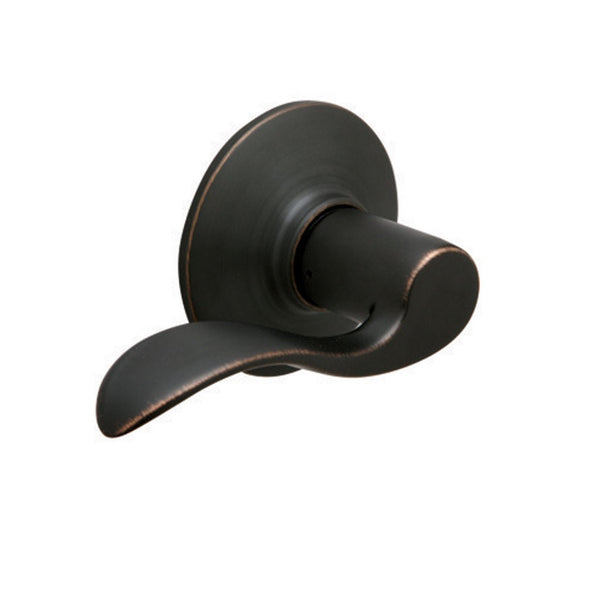 Schlage F170VACC716LH Accent Left Hand Single Dummy Lever, Aged Bronze