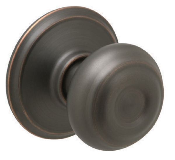 Schlage F170VGEO716 Georgian Single Dummy Knob, Aged Bronze