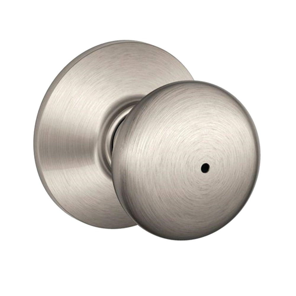 Schlage F40 PLY 619 Plymouth Privacy Knob, Satin Nickel