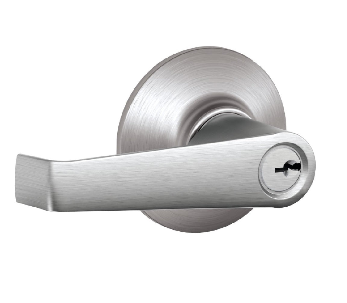 Schlage F51CSVELA626 Elan Design Entry Lever Lockset, Satin Chrome –  Toolbox Supply