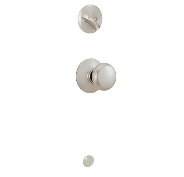 Schlage F59PLY619 Plymouth Inside Trim, Satin Nickel