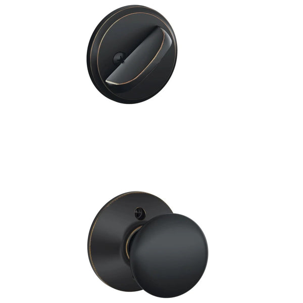 Schlage F59PLY716 F Series Interior Pack, Aged Bronze