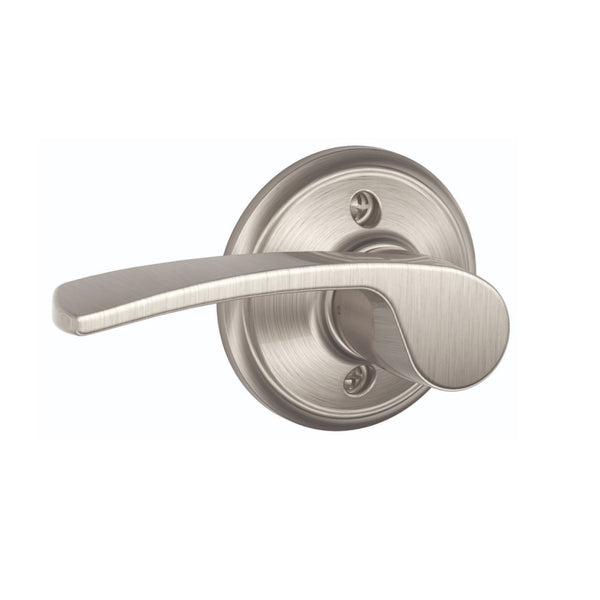Schlage FA170MER619LH Merano Dummy Lever, Satin Nickel