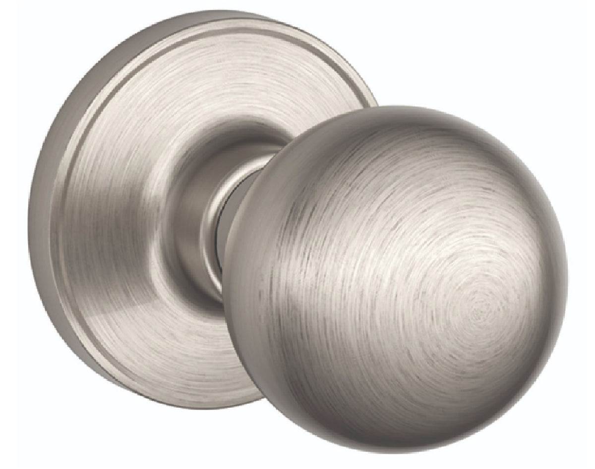 Schlage J10CNA619 J Series Non-locking Corona Knob, Satin Nickel