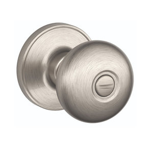 Schlage J170STR619 J-Series Stratus Dummy Knob, Satin Nickel