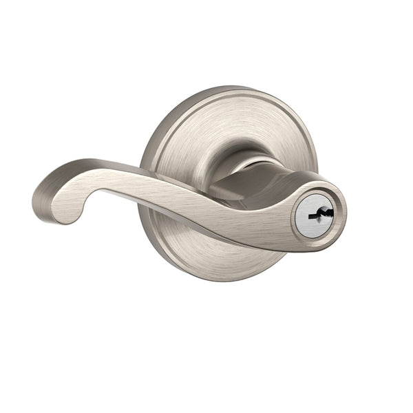 Schlage J54LAS619 LaSalle Series Entry Lever, Satin Nickel