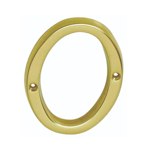 Schlage SC2-3006-605 #0 House Number, Brass