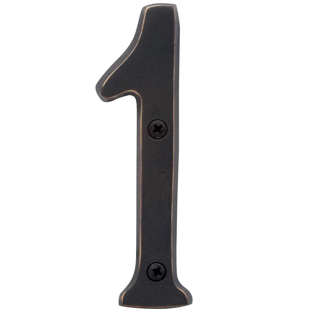 Schlage SC2-3016-716 Classic House Number 1, Aged Bronze