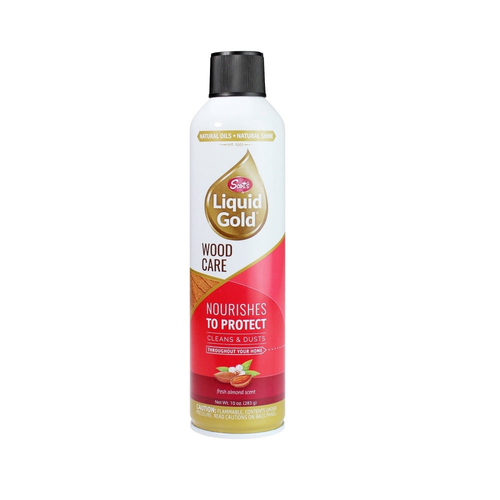 Scotts 10011-A10 Liquid Gold Scented Wood Cleaner & Preservative, Aerosol, 10 Oz