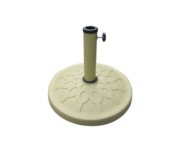 Seasonal Trends 69329 Umbrella Base, Sandstone, 17-1/2 inch