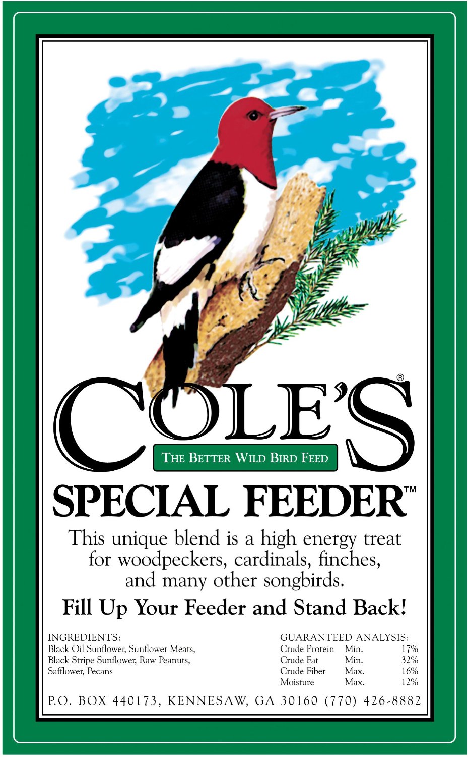 Cole's® SF05 Special Feeder™ Bird Food, 5 Lb