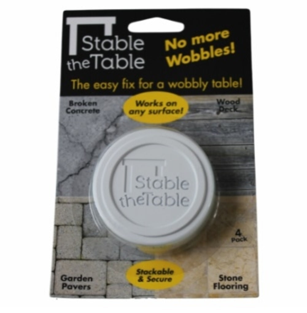 Stable The Table 110-00-03-04 Round Stable Table, White