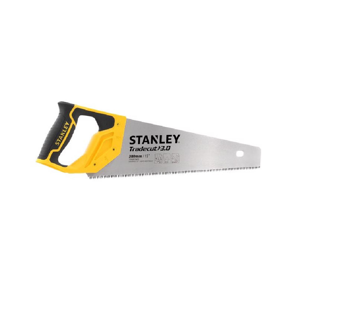 Stanley STHT20348 Tradecut Panel Saw, Black/Yellow, 15 inch