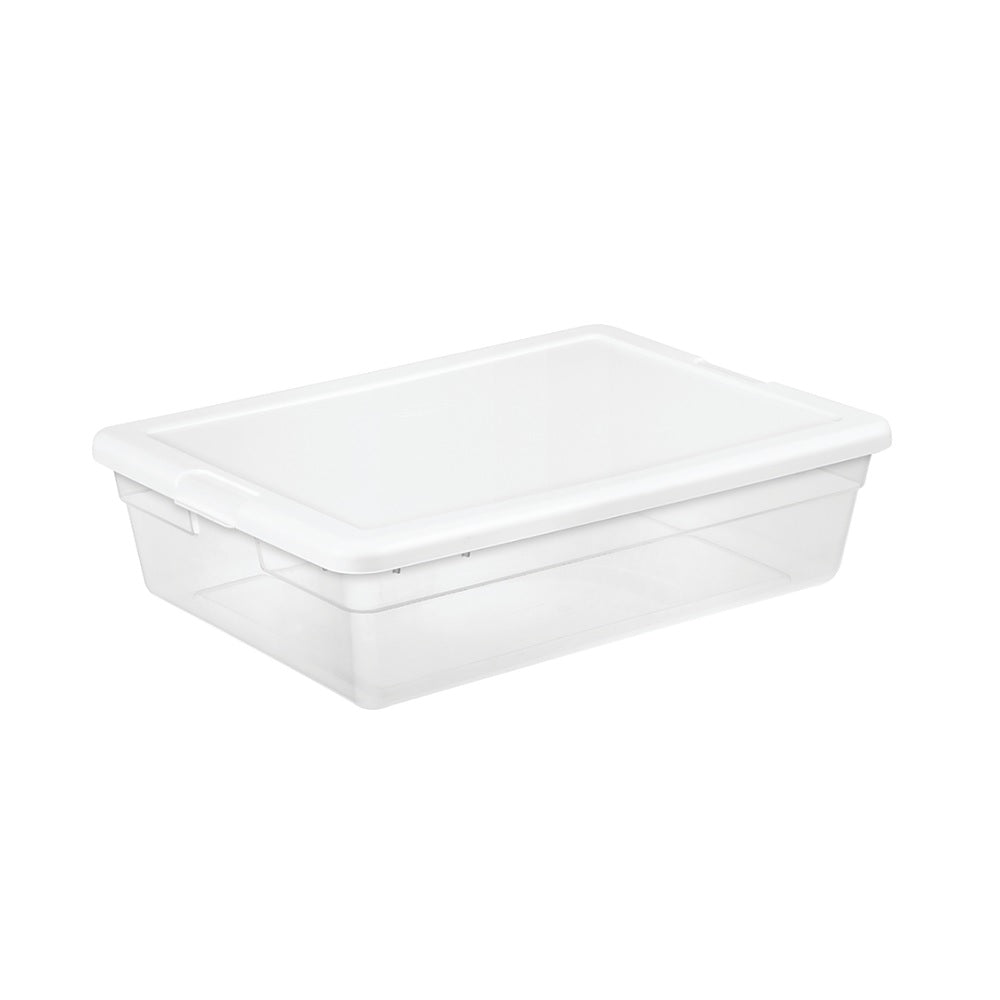 Sterilite 16558010 Storage Box, 28 Quart Capacity