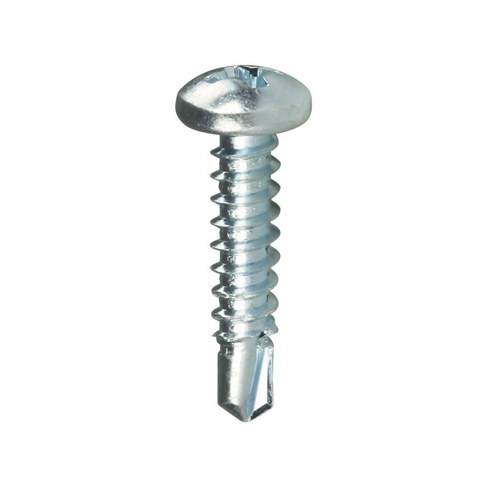 Teks 21372 Self-Tapping Phillips Pan-Head Drill Point Screw, #10 x 3/4", 170-Ct