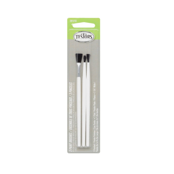 Testors 281210 Paint Brush Set, Gray