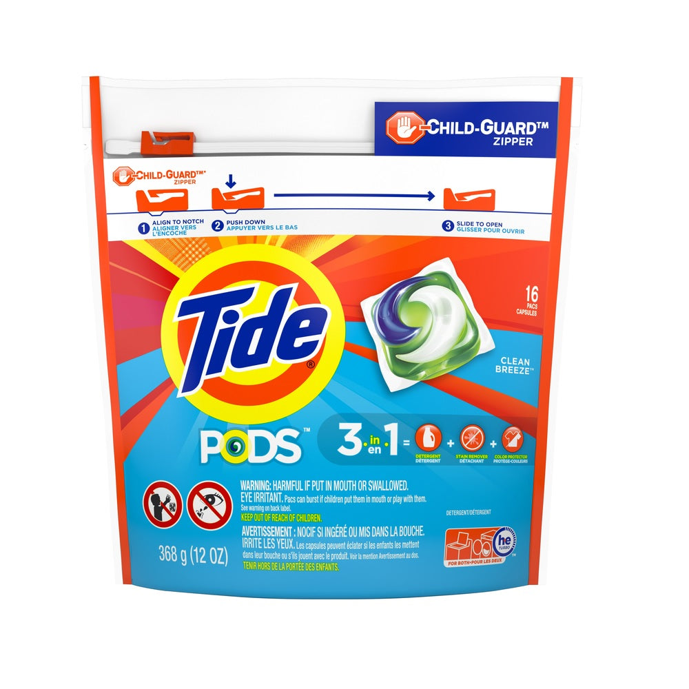 Tide 50955 Laundry Detergent Pod, 14 Ounce