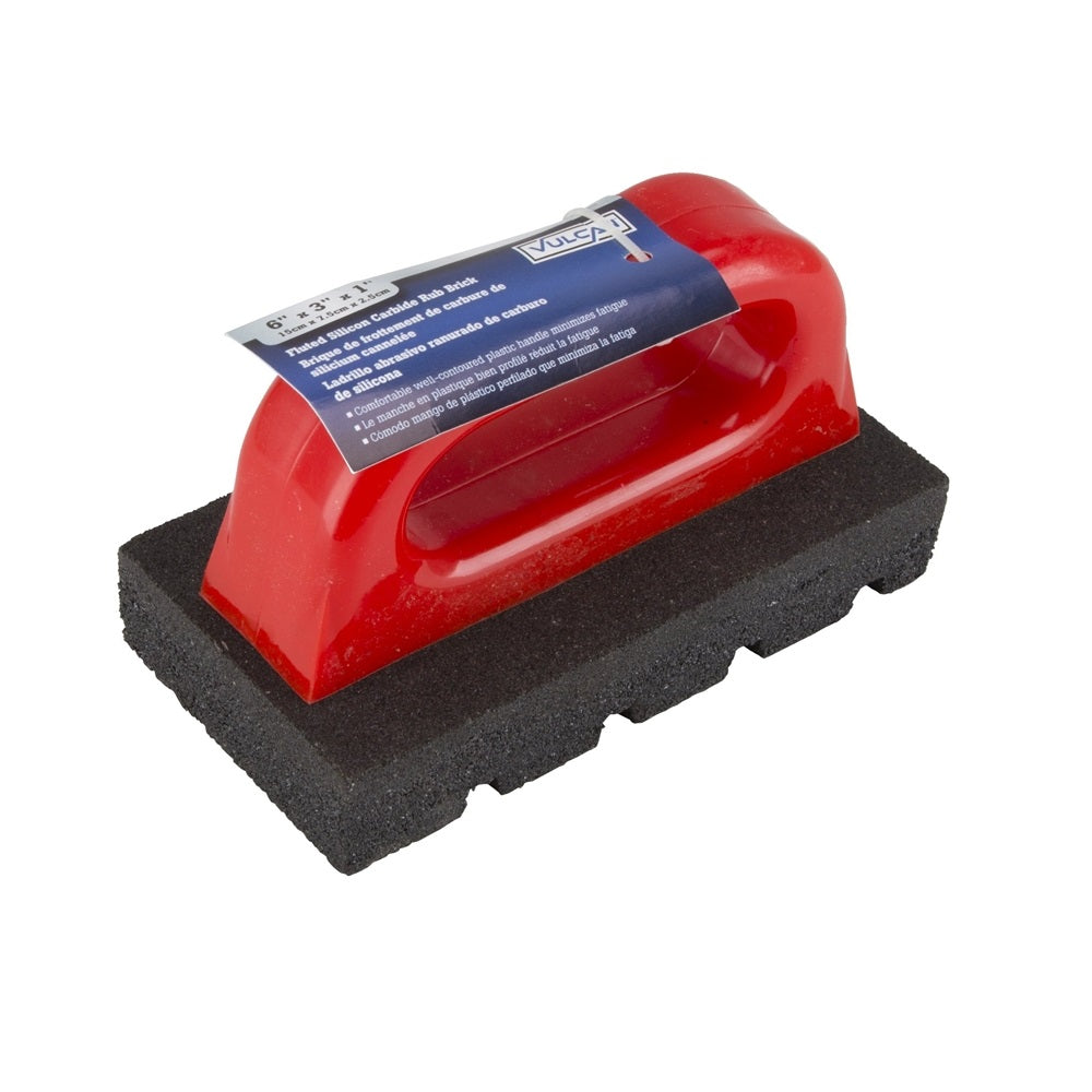 Vulcan 310813L Rubbing Brick, 6 Inch x 3 Inch