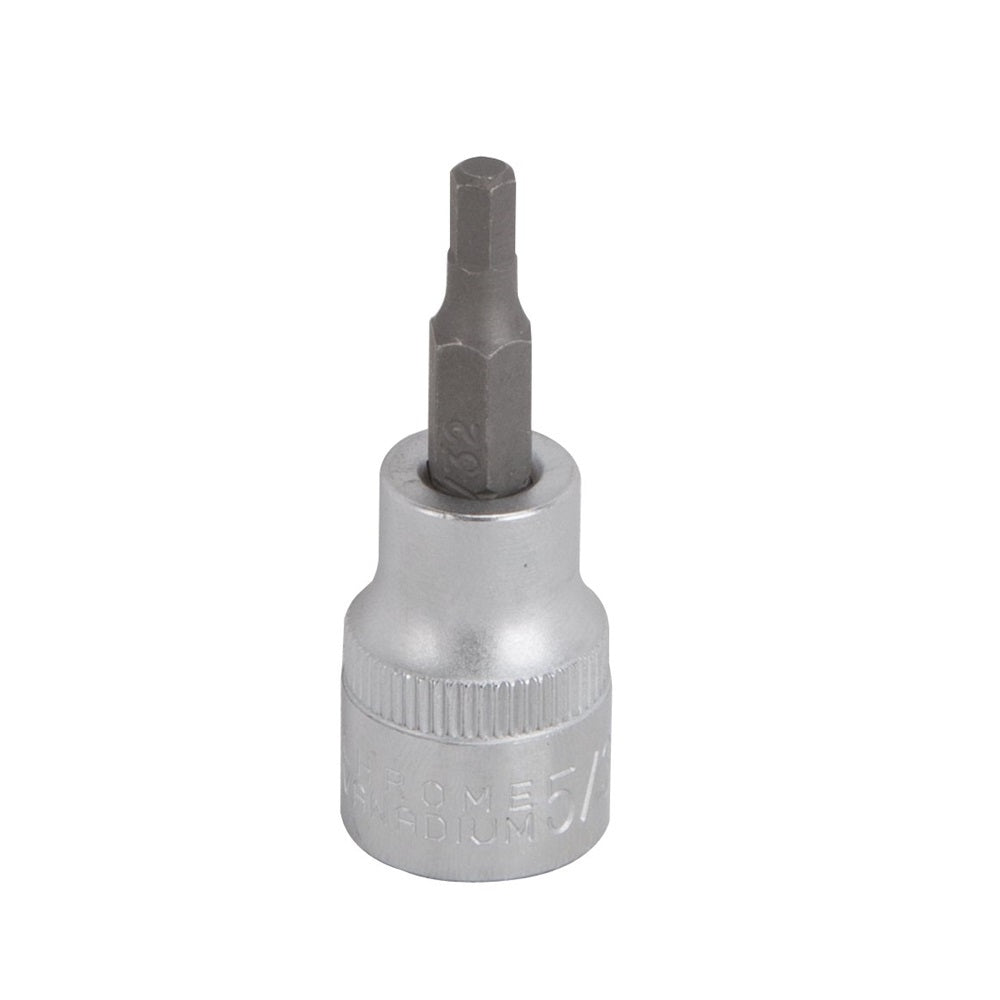 Vulcan 3506005520 Fractional Hex Bit Socket, 5/32 Inch x 3/8 Inch
