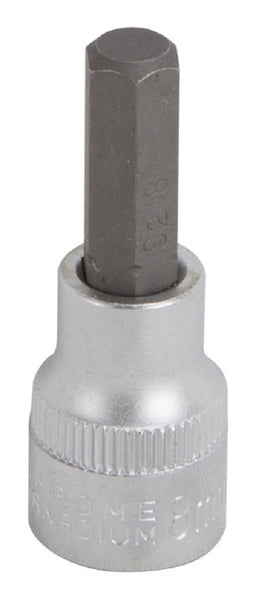 Vulcan 3506007521 Hex Bit Socket, 8mm, 3/8 Drive
