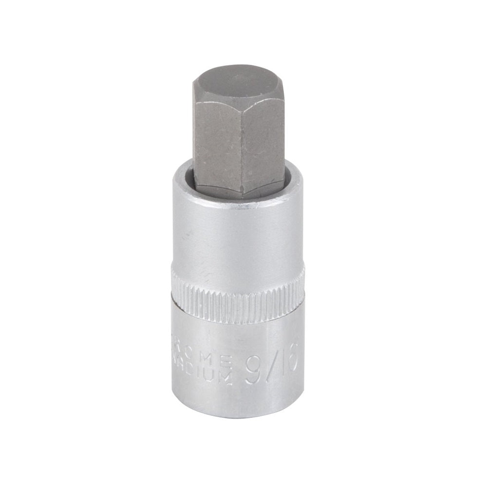 Vulcan 3506012213 Fractional Hex Bit Socket, 9/16 Inch x 1/2 Inch