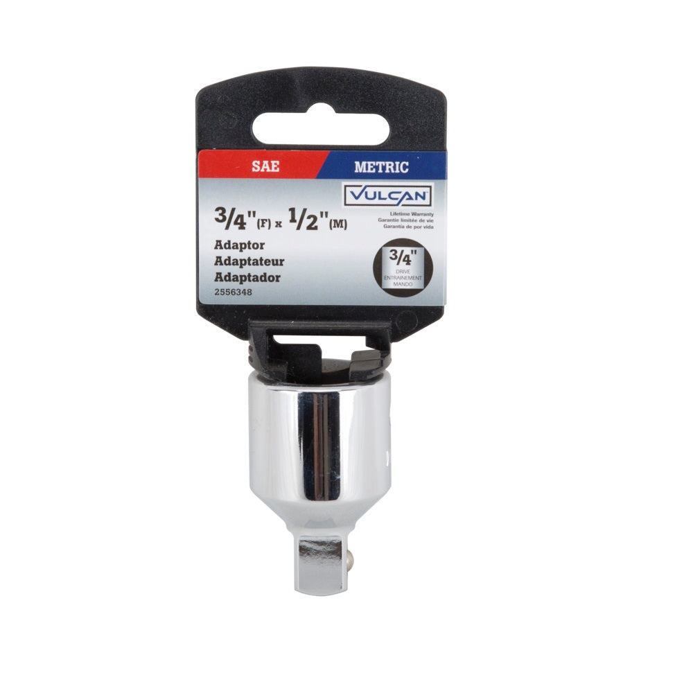 Vulcan FM3412 Socket Adapter, 1/2 Inch x 3/4 Inch