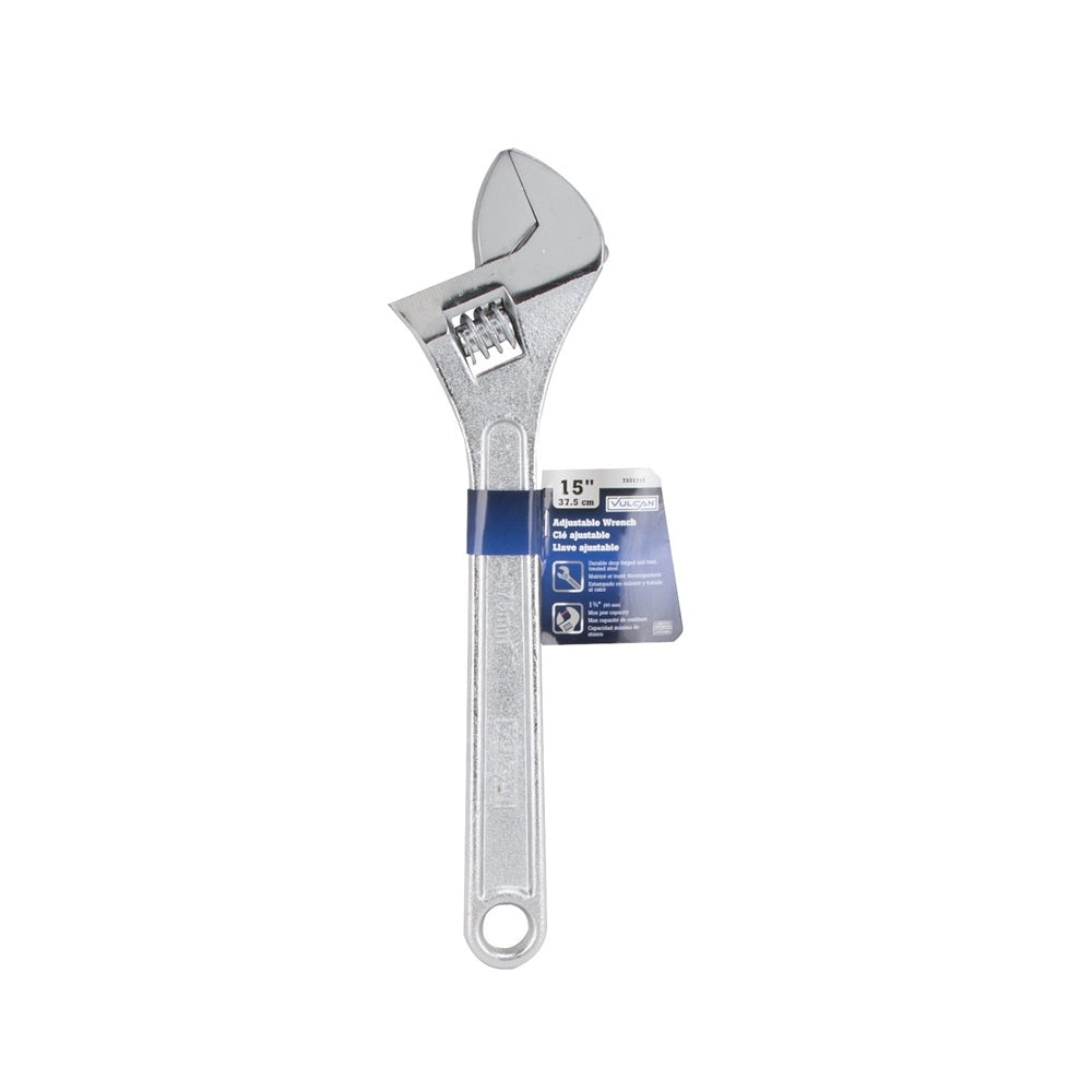 Vulcan JLO-060 Adjustable Wrench, 15 Inch