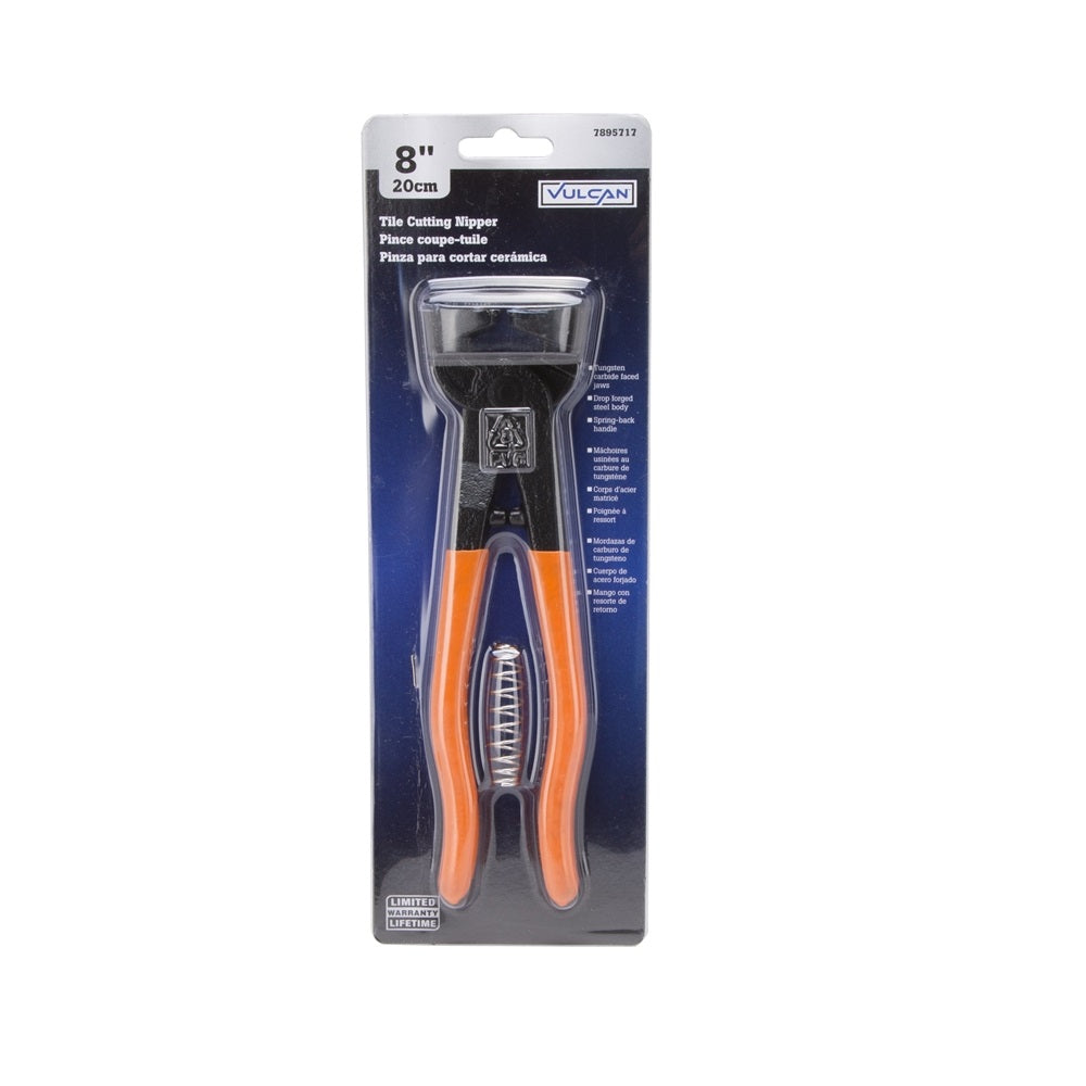 Vulcan MJ-T802081 Tile Nipper With Handle, 8 Inch