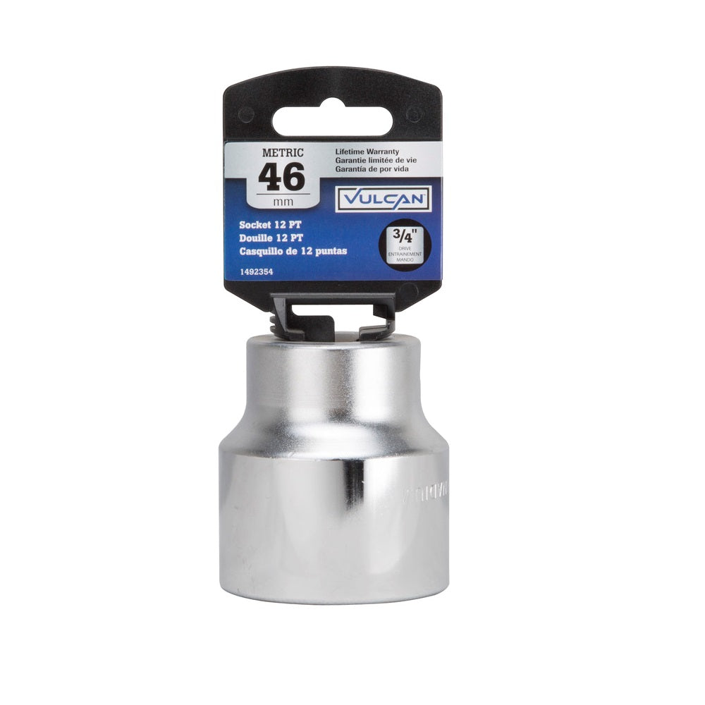 Vulcan MT-SM6046 Standard Drive Socket, 46 MM