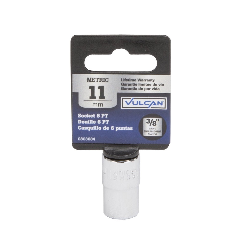 Vulcan MT6499149 Standard Drive Socket, 11 MM