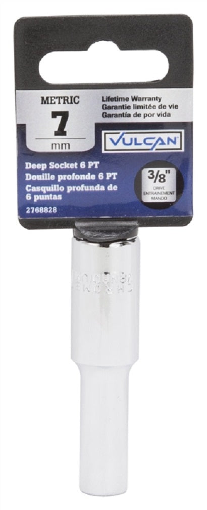 Vulcan MT6500661 Deep Socket, 7mm