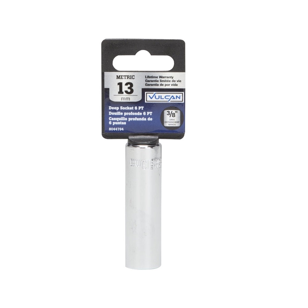 Vulcan MT6502850 Deep Drive Socket, 13 MM