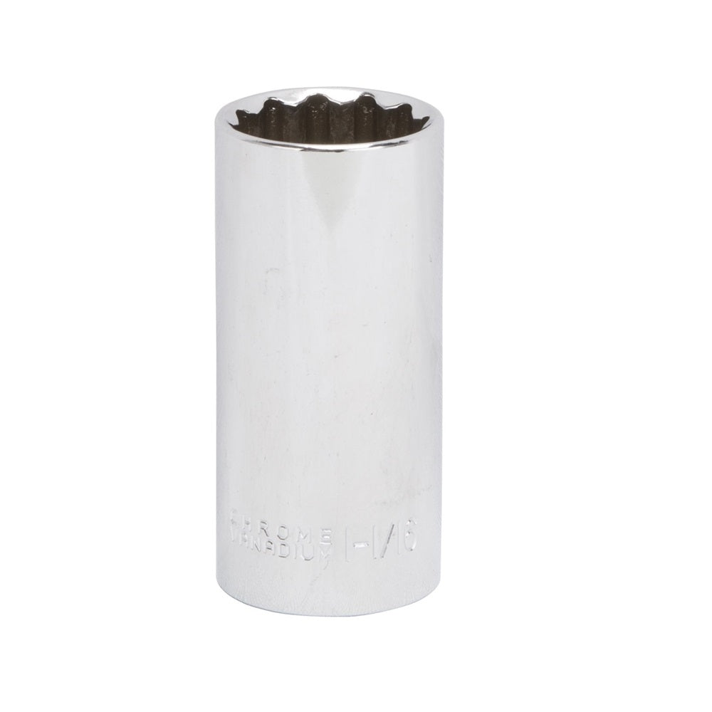 Vulcan MT6528954 SAE Deep Drive Socket, 1-1/16 Inch