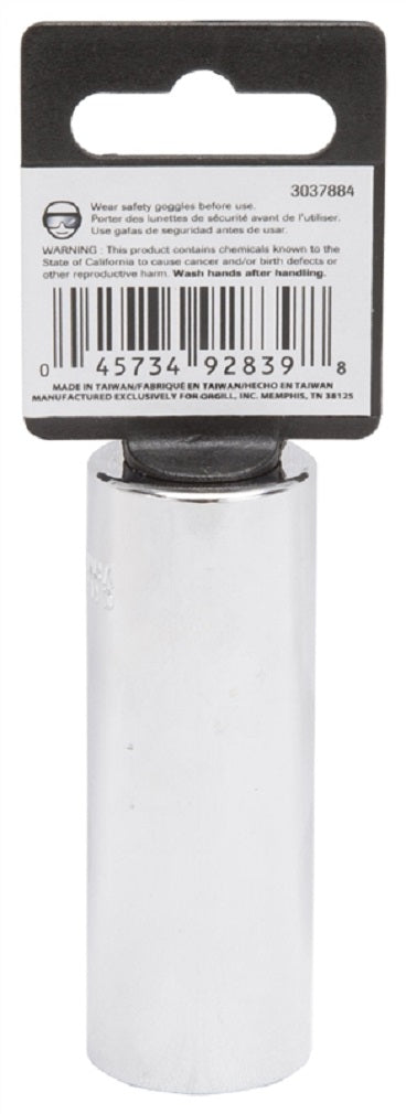 Vulcan MT6528982 Drive Deep Socket,  1/2", 21 mm, 12 Point