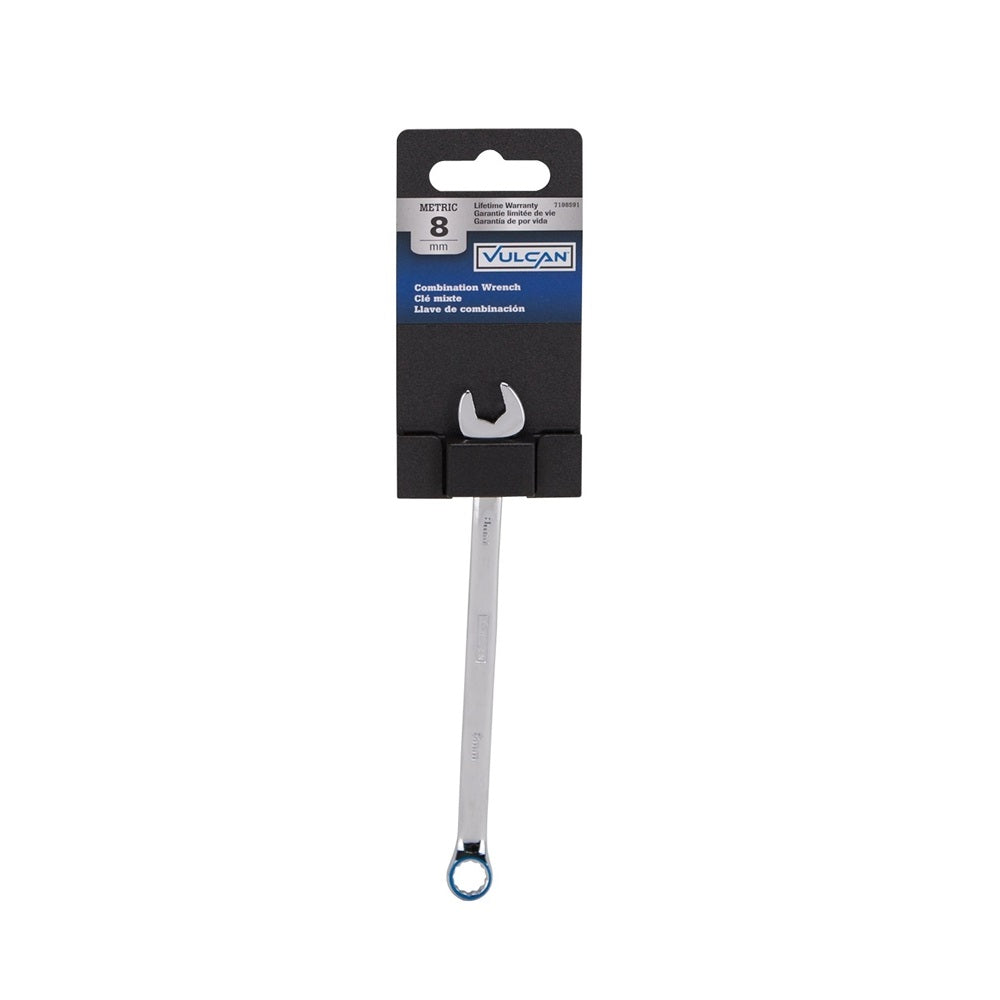 Vulcan MT6547780 Combination Wrench, Chrome Vanadium Steel
