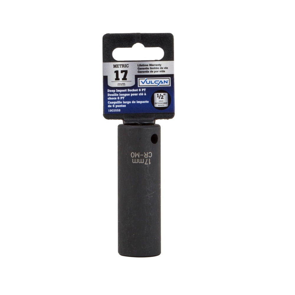 Vulcan MT6580215 Deep Impact Socket, 17 MM