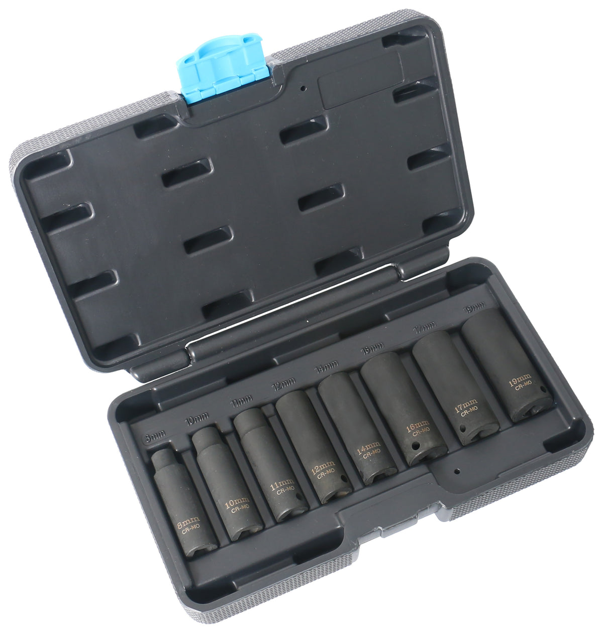 Vulcan MTI8-M Socket Set, Chrome Molybdenum Steel